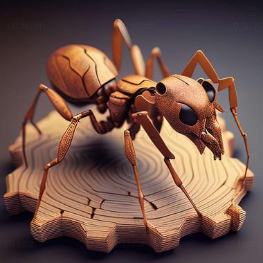 3D model Ectomomyrmex (STL)